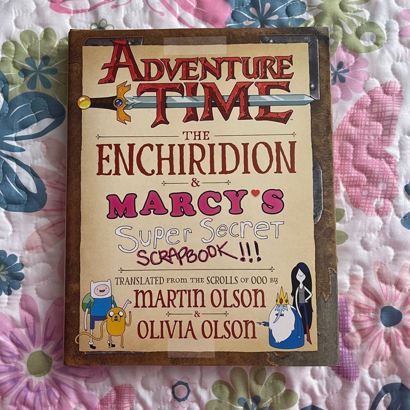 The Enchiridion and Marcy's Super Secret Scrapbook!!!