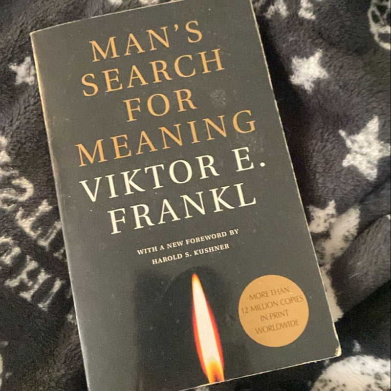 Man's Search for Meaning (OLD EDITION/OUT of PRINT)