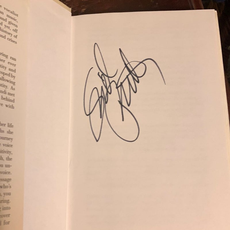 THE VOICE- SIGNED First Edition, First Printing Hardcover!
