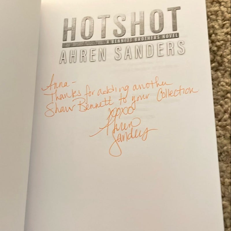 Hotshot (signed by the author)