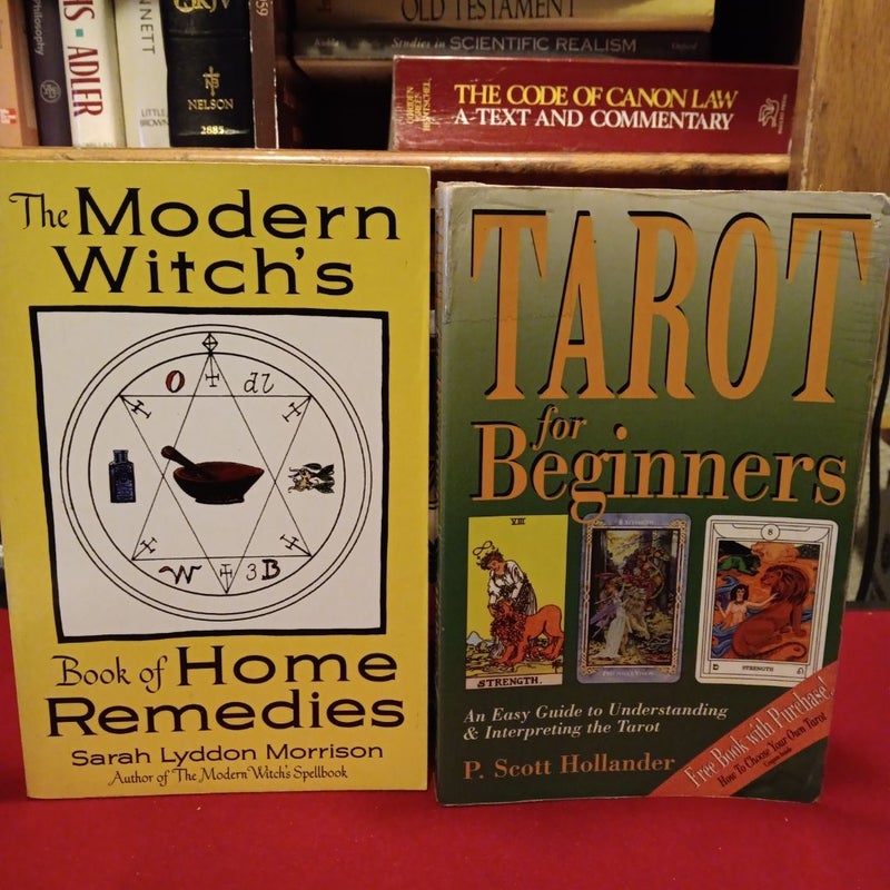 6 Book Lot of Magic, Tarot, Wicca & Occult