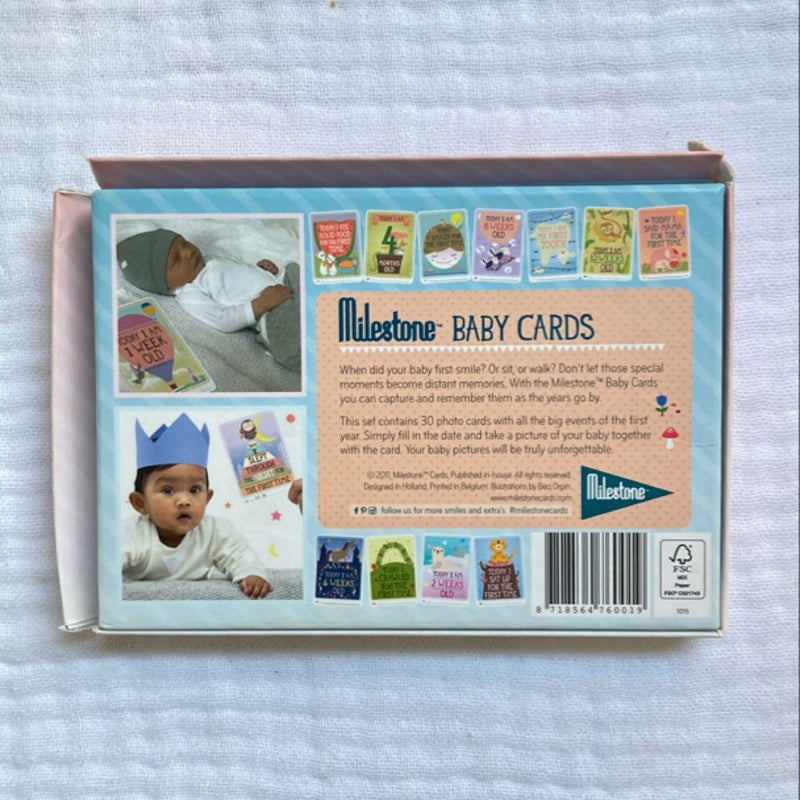 The Original Baby Card Milestone