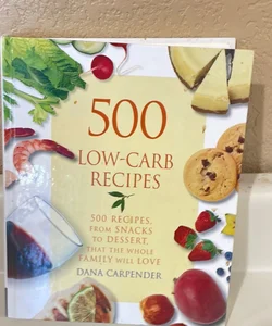 500 Low Carb Recipes
