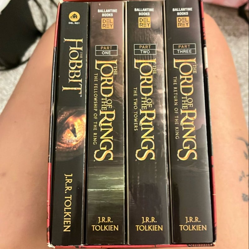 J. R. R. Tolkien 4-Book Boxed Set: the Hobbit and the Lord of the Rings