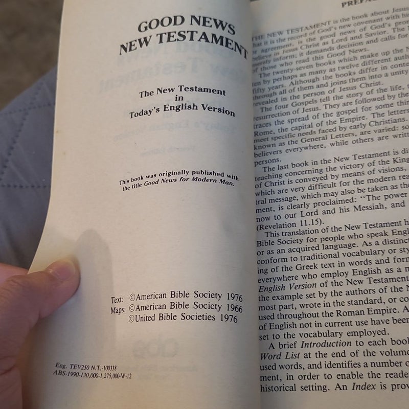 Good News New Testament