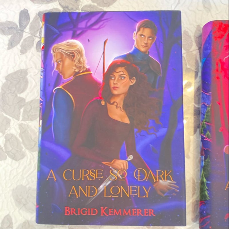 Bookish Box Cursebreaker Dust Jackets, A Curse hotsell so dark and lonely