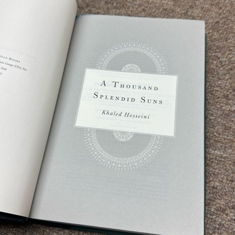 A Thousand Splendid Suns
