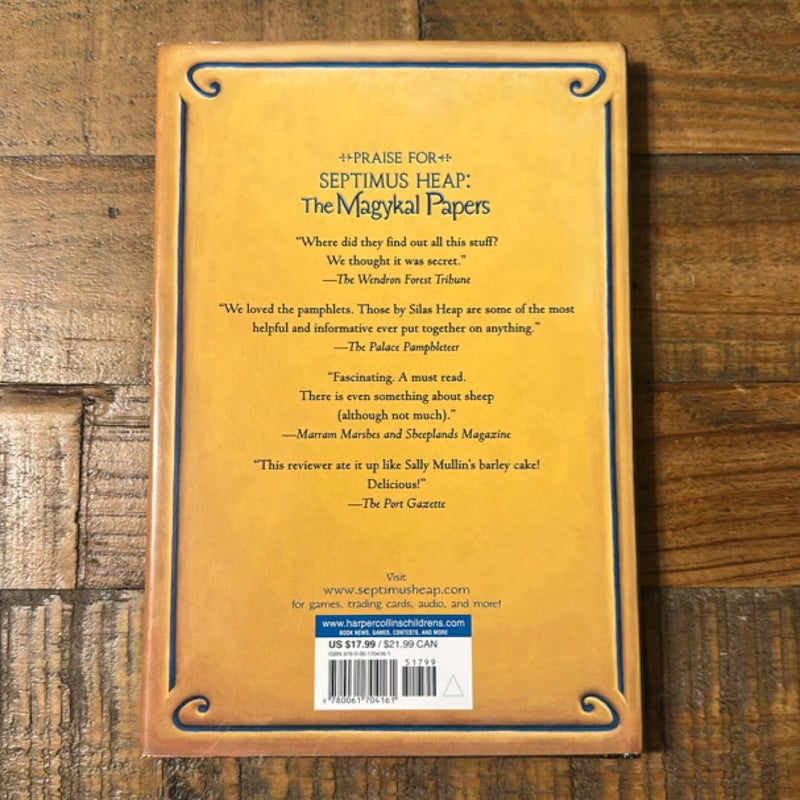 Septimus Heap: the Magykal Papers