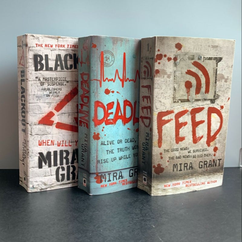 Newsflesh Trilogy: Feed, Deadline, Blackout