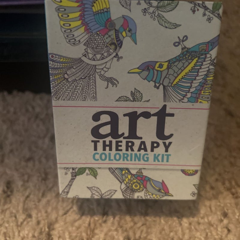 Art Therapy Coloring Kit [Book]