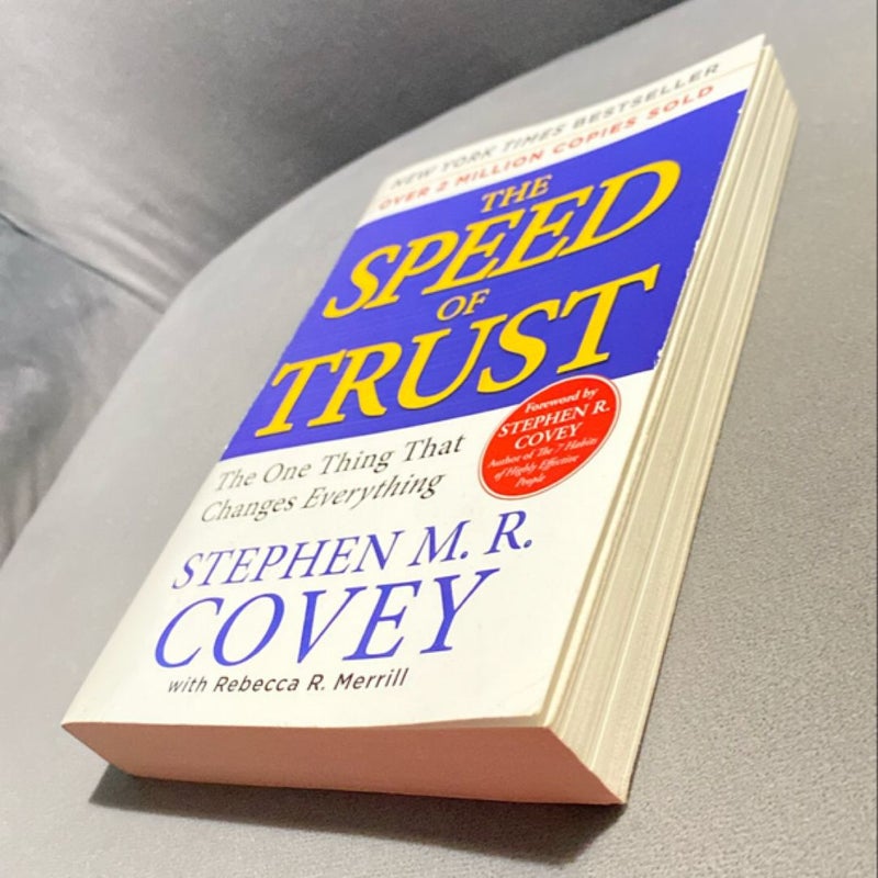 The SPEED of Trust