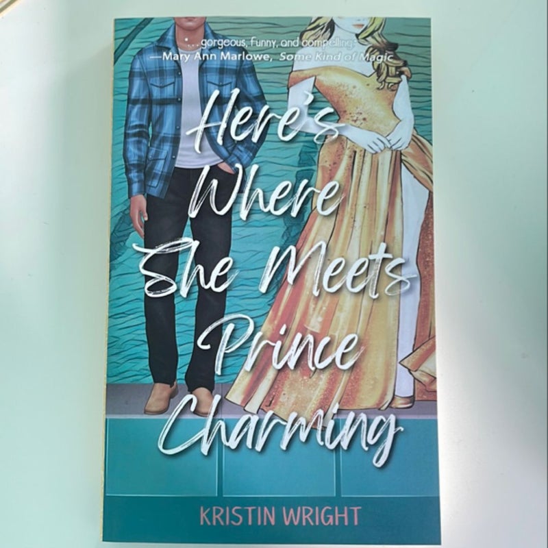 Here’s Where She Meets prince charming  