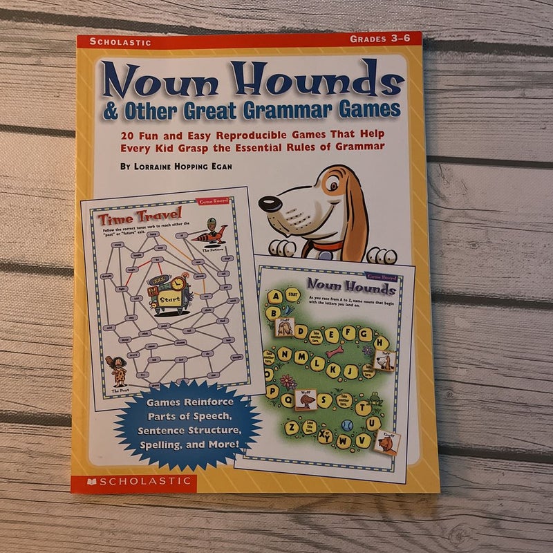 Noun, hounds, and other great grammar games