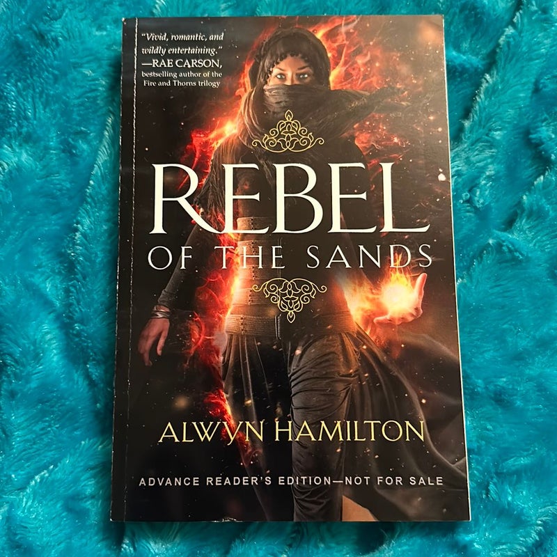 ADVANCE READER’S EDITION ARC Rebel of the Sands