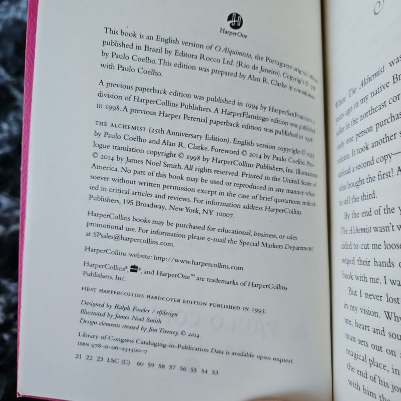 The Alchemist *25th Anniversary Edition*