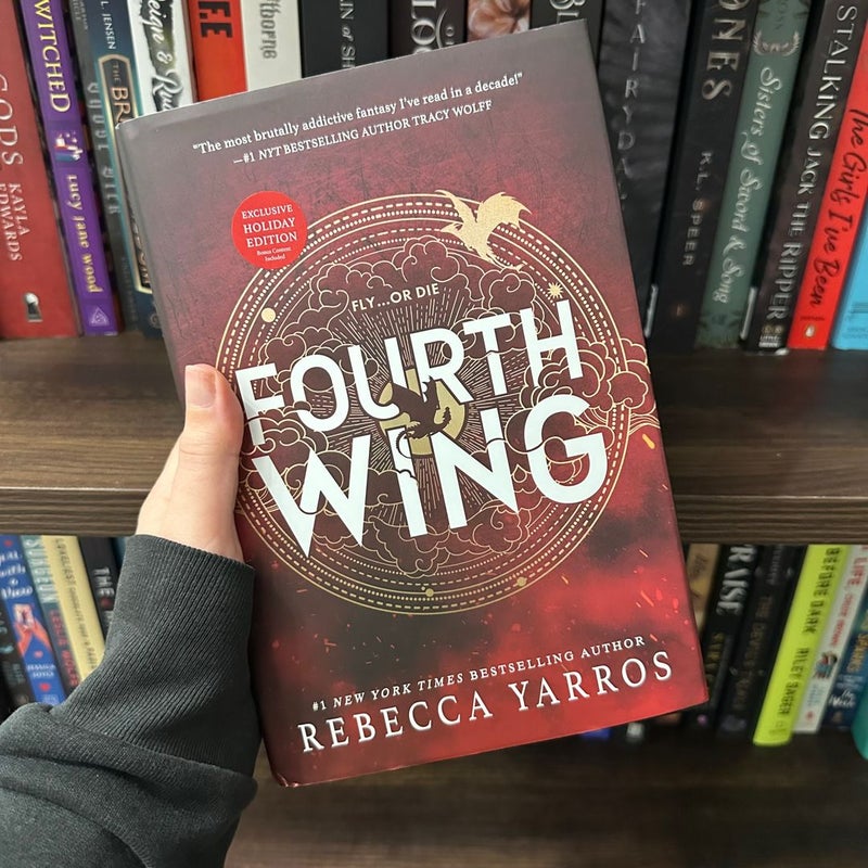 Fourth Wing by Rebecca Yarros *HOLIDAY EDITION*