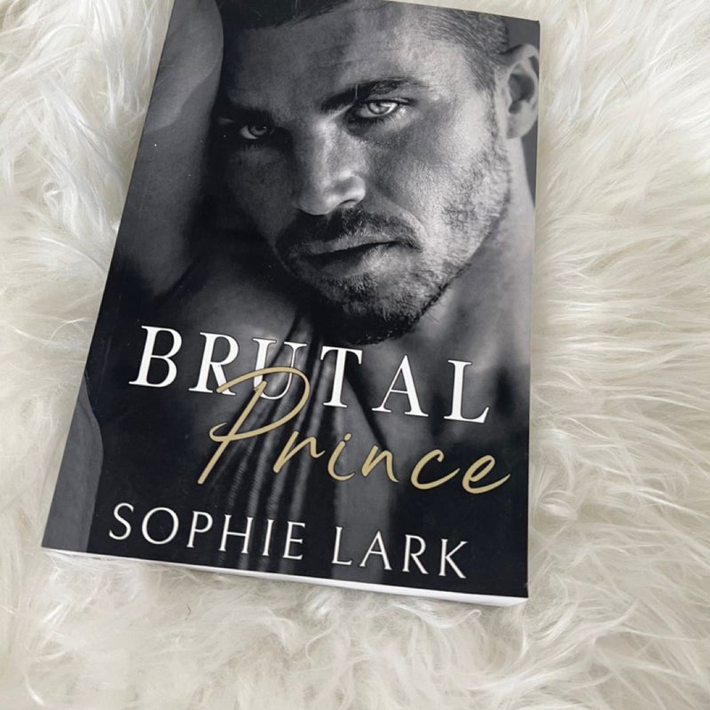 OOP  brutal prince male cover Sophie lark