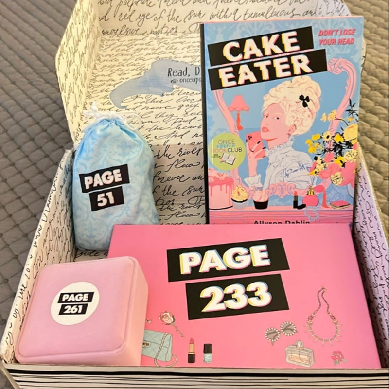 Cake Eater Once Upon a Book Club box