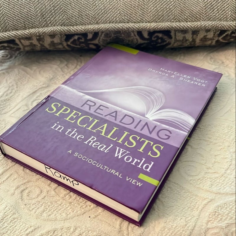 Reading Specialists in the Real World