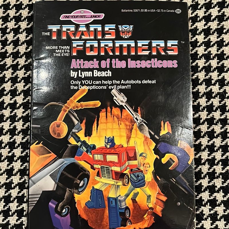Transformers Attack of the Insecticons *1985 first edition by Lynn ...