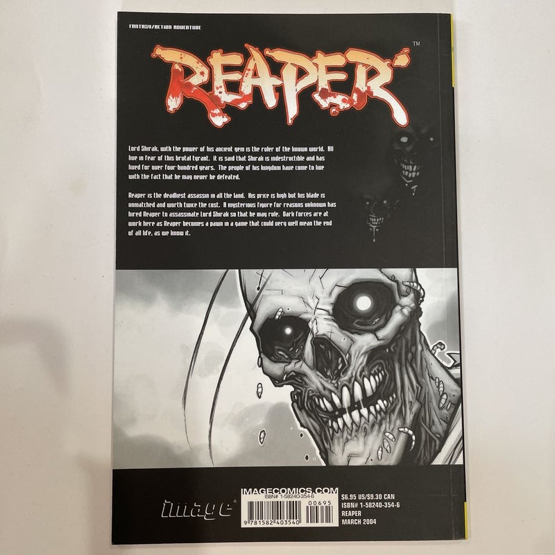 Reaper 1st print IMAGE Comics Original Graphic Novel
