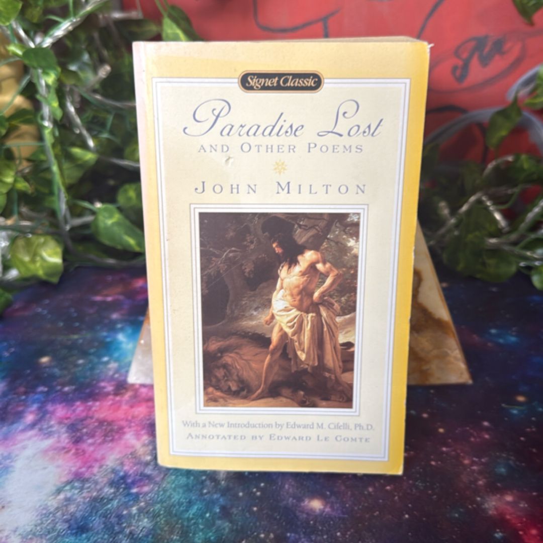 Paradise lost and other poems