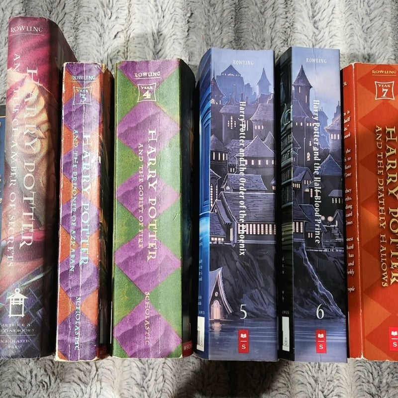 Harry Potter Books Full Set 1-7