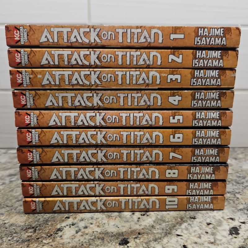Attack on Titan 1-10 (series)