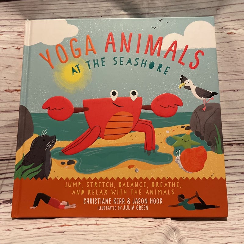 Yoga Animals at the Seashore