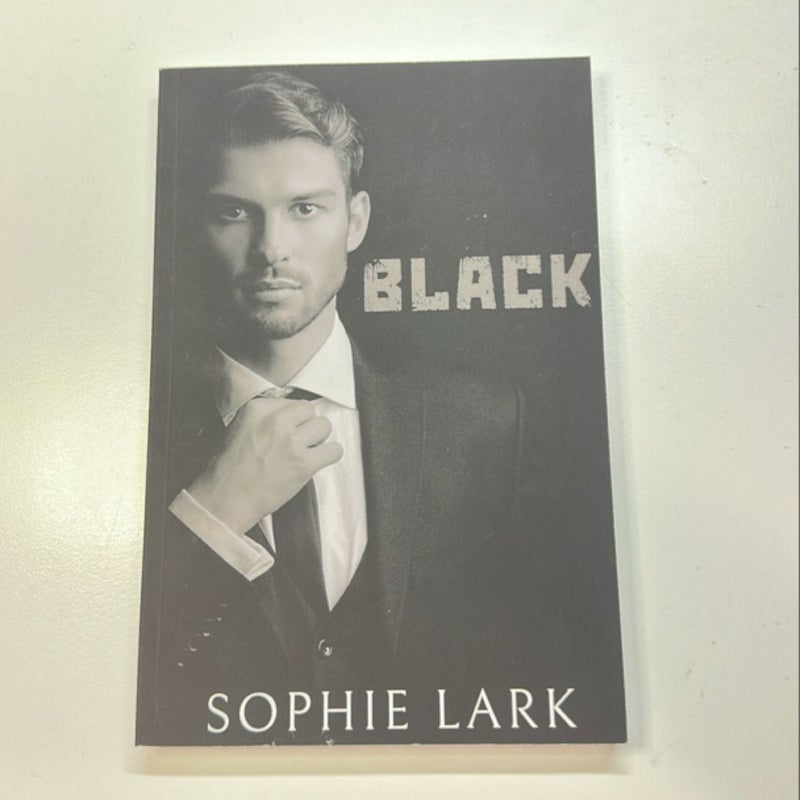 Black signed OOP cover