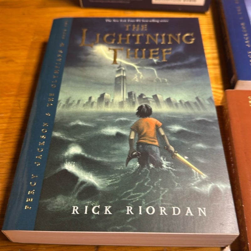 The Percy Jackson and the Olympians Pbk 3-Book