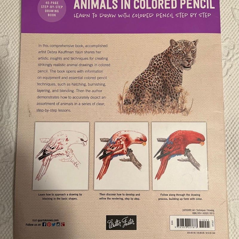 Drawing: Animals in Colored Pencil