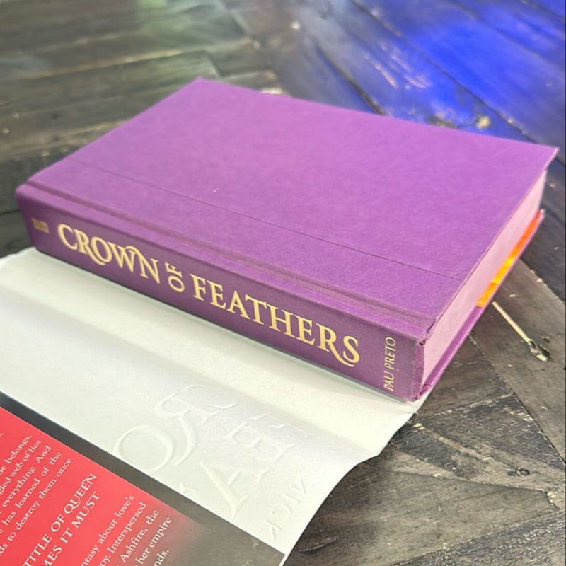 Crown of Feathers (signed Owlcrate 1st/1st sprayed edges)