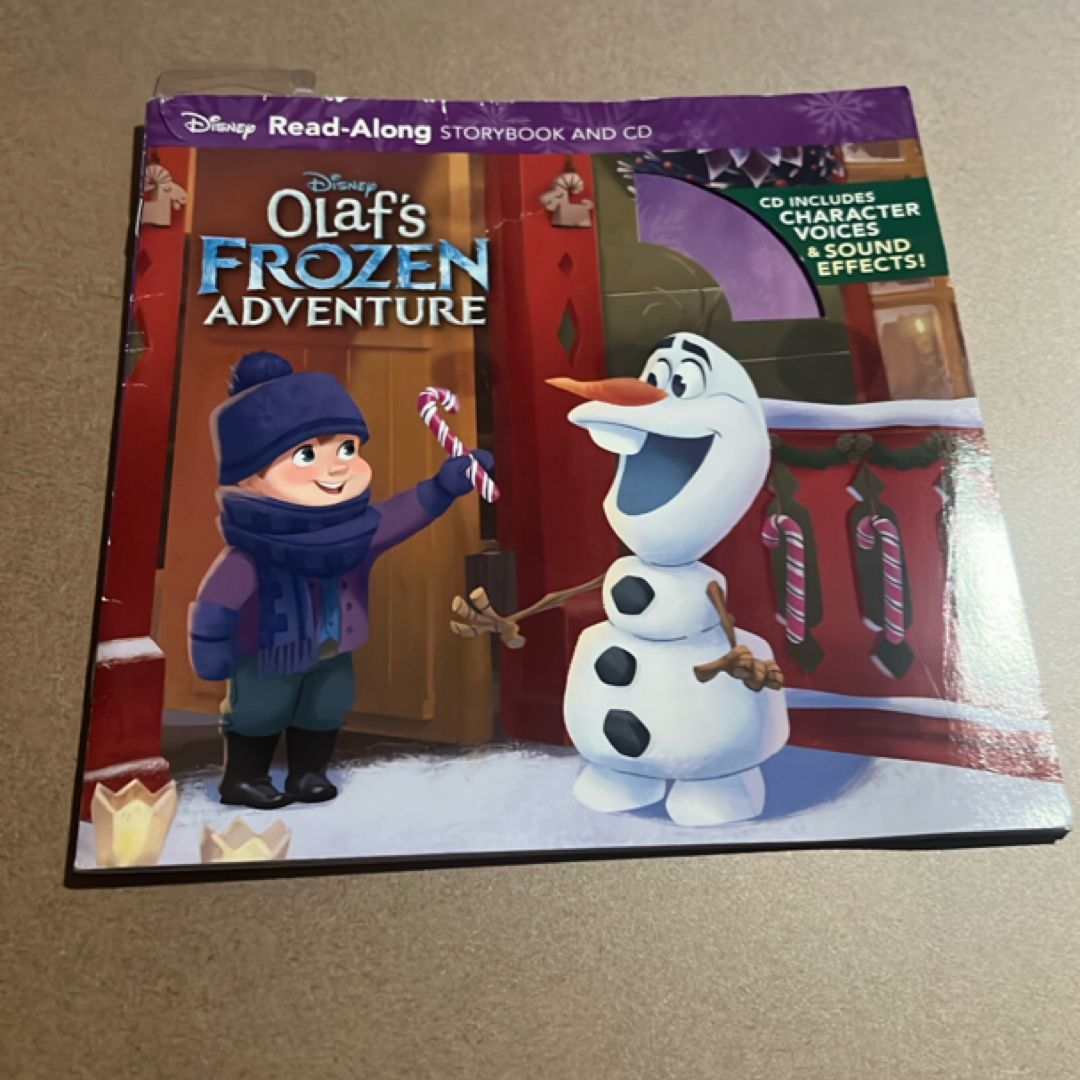 Olaf's Frozen Adventure Read-Along Storybook and CD