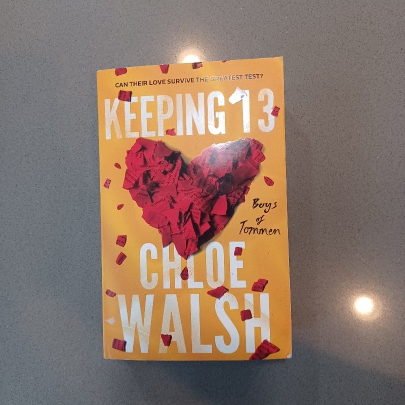 Keeping 13 (uk covers)