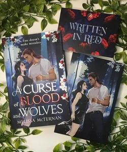 A Curse of Blood and Wolves FairyLoot Romantasy Exclusive SIGNED by Author / Sprayed Edges 