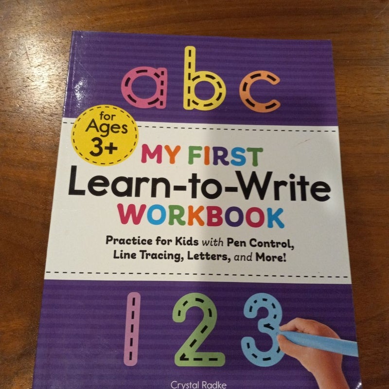 My First Learn to Write Workbook