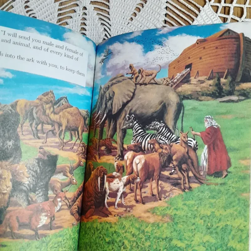 Noah's Ark Golden Book vintage