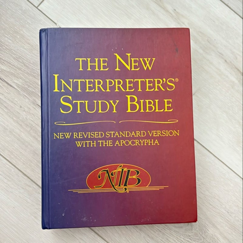 The New Interpreter's Study Bible