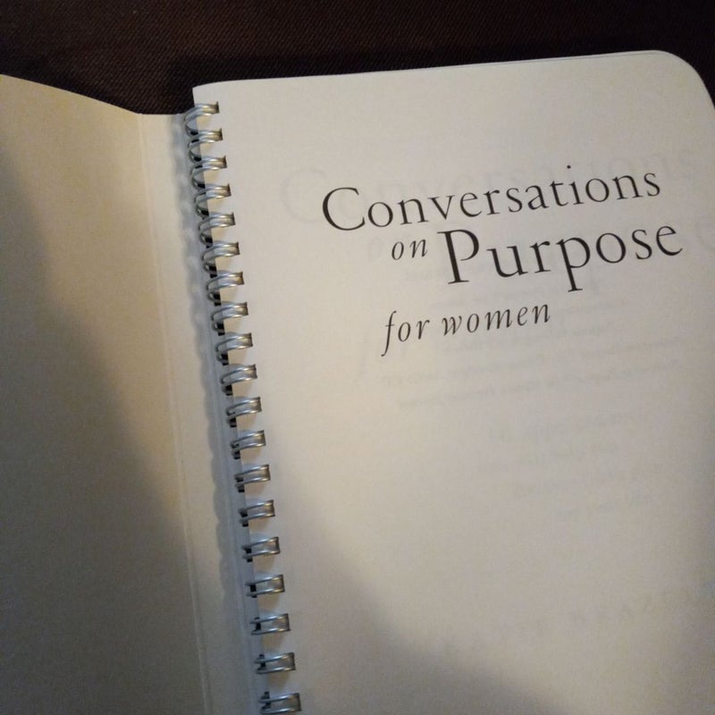 Conversations on Purpose for Women