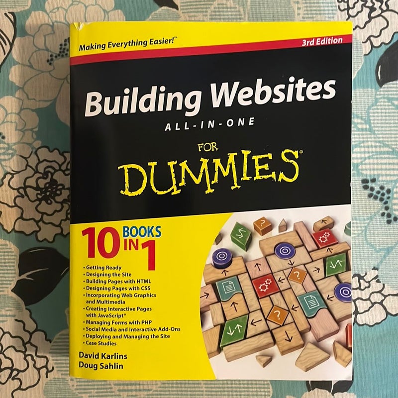 Building Websites All-In-One for Dummies