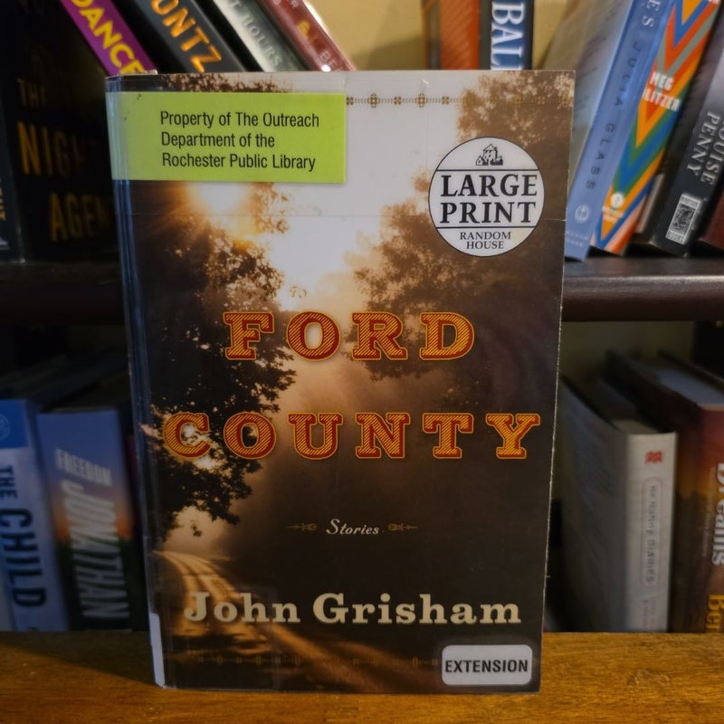 LARGE PRINT Ford County: Stories (ex-library)