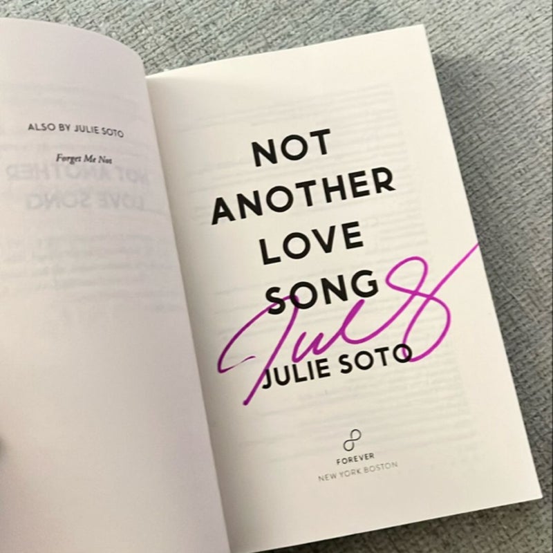 Not Another Love Song (Signed)