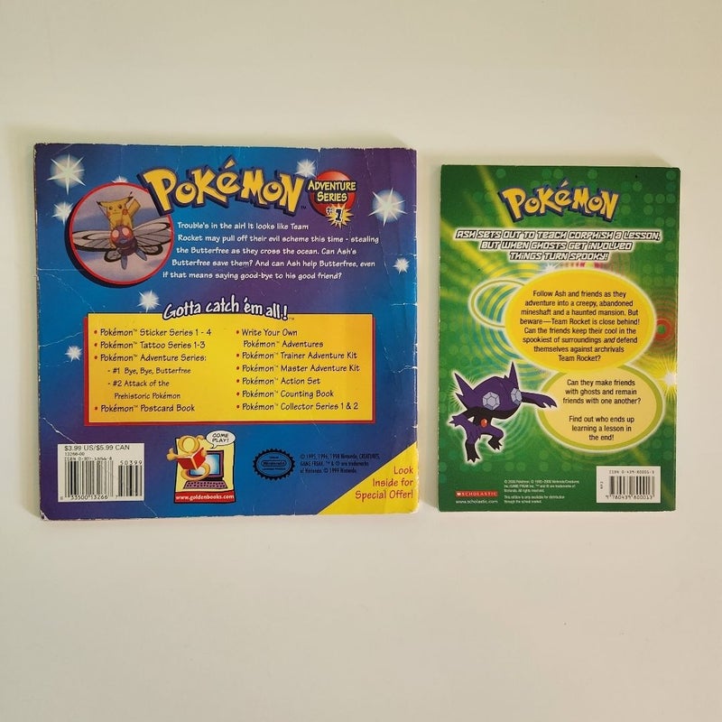 Lot of 2 Pokémon Books