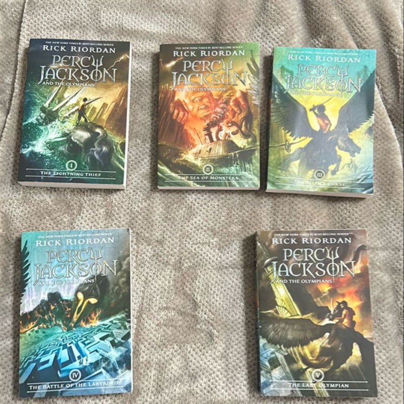 Percy Jackson and the Olympians 1-5