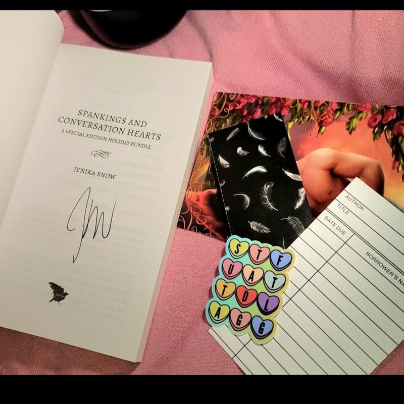 Spankings & Conversation Hearts Signed Special Edition 