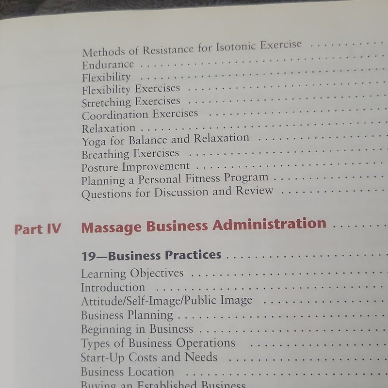 Theory and Practice of Therapeutic Massage