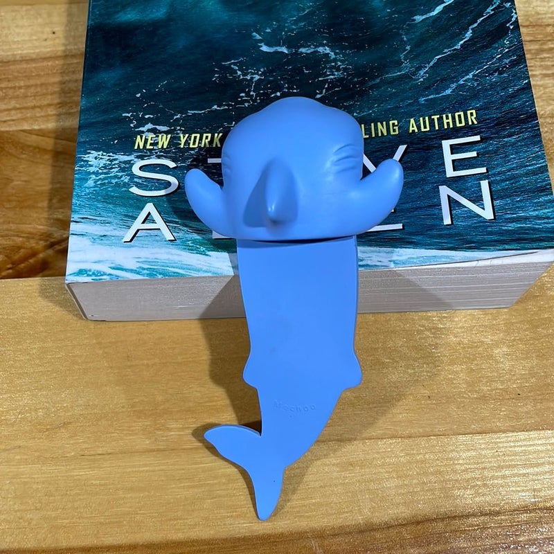 Meg w/ Shark bookmark 