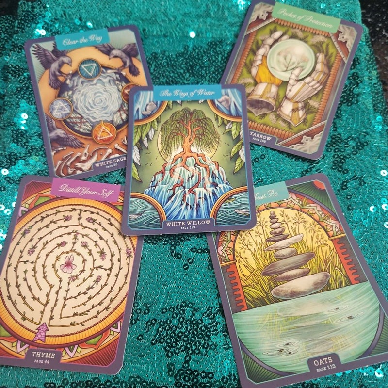 The Illustrated Herbiary 36-Card Oracle Deck