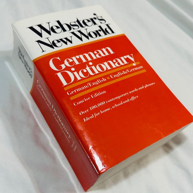 Webster’s New World German Dictionary